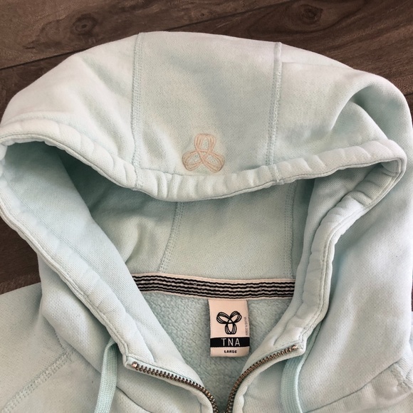 TNA Mint Zippered Hoodie - Picture 2 of 7